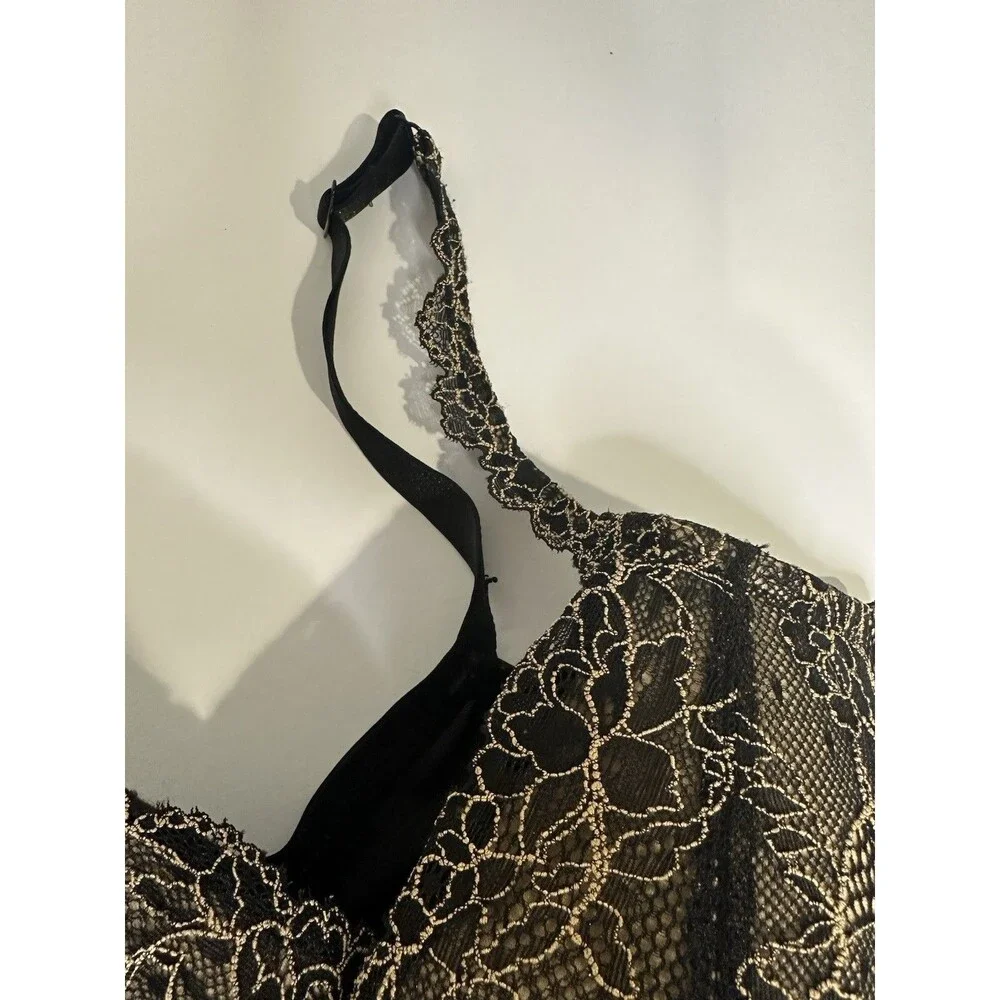 Cacique Bra 40C Plunge Lace over Sexy Lane Bryant - Picture 6 of 15